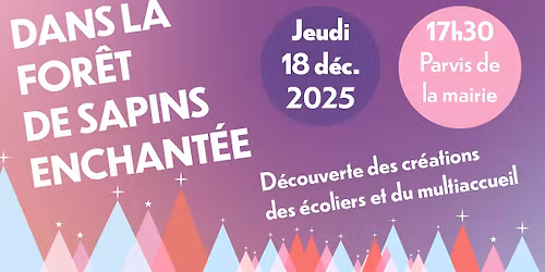 Dans la for\u00eat de sapins enchant\u00e9e