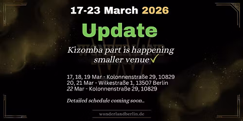 Wonderland Berlin Festival, 17-23 March 2026