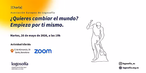 \u00bfQuieres cambiar el mundo? Empieza por ti mismo