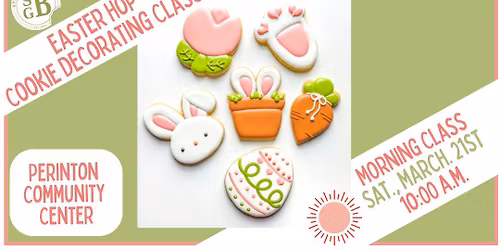 Daytime SGB's Easter Hop Cookie Decorating Class