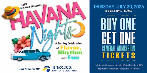 Gourmet Feastival 2026: Havana Nights