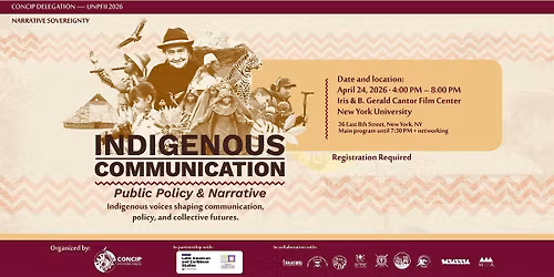 Indigenous Communication, Public Policy and Narrative Sovereignty