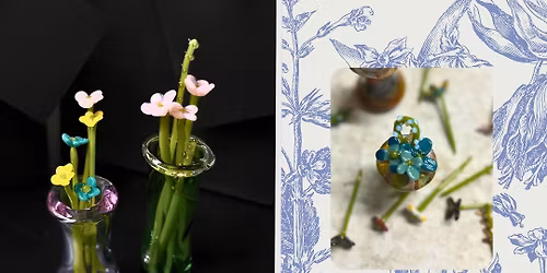 Friday Florals Tiny Blooms Glass Glass\ud83c\udf38 @ Studio 1050\u00b0