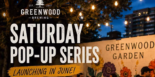 New Saturday Pop-up Series Launching in June!