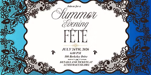 Summer Fete Fundraiser and Disciple of the Year