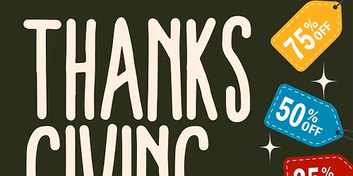 THANKSgiving Tag SALE