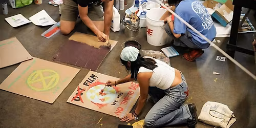 May Day Art Build: Climate Justice Workers Rights