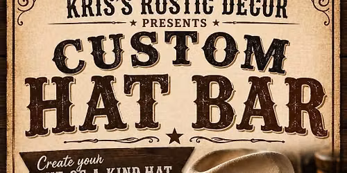 Hat bar party!  