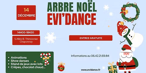 Arbre de No\u00ebl EVI'DANCE