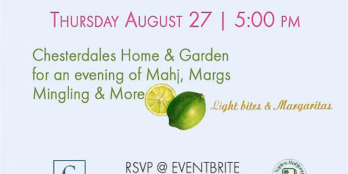Mahj & Margs @ Chesterdales Home & Garden