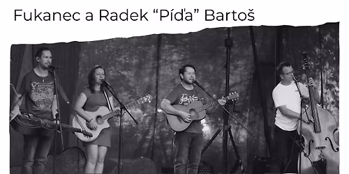 Fukanec a Radek "P\u00ed\u010fa" Barto\u0161 v CrossCafe T\u0159\u00edda M\u00edru v Pardubic\u00edch