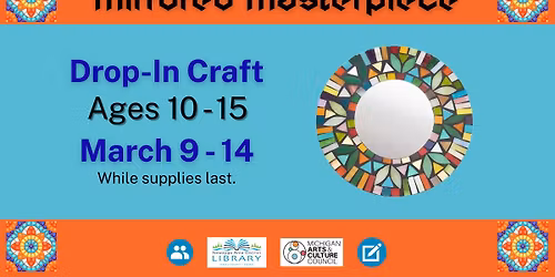 Mirrored Masterpiece Drop-In Craft - Ages 10 to 15