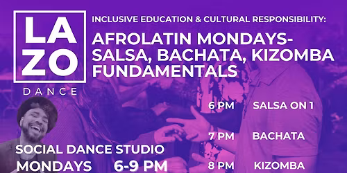 Afro Latin Mondays: Salsa, Bachata, Kizomba Fundamentals
