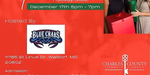  December 2026 Mixer hosted by Southern Maryland Blue Crabs