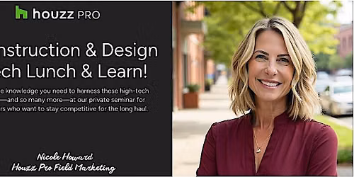 Houzz Pro AI & 3D Design Tech Lunch & Learn!