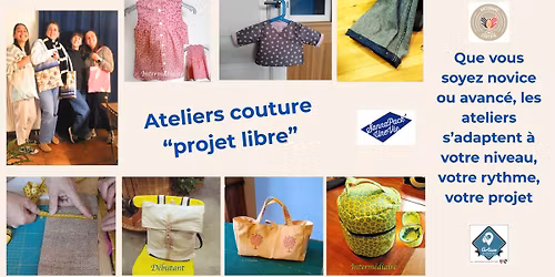 Atelier couture "projet libre" \u00e0 Ferri\u00e8res
