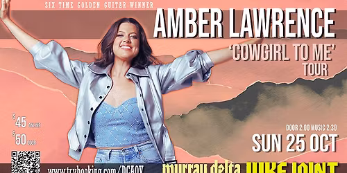 Amber Lawrence - 'Cowgirl to Me' Tour