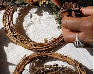 Botanical Wreath Making
