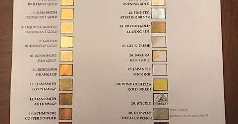 Barry Morentz: Gold \u2013 Gilding & Gold for Calligraphers and Artists
