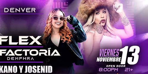 FLEX, LA FACTORIA, MAKANO Y JOSENID EN  STAMPEDE 