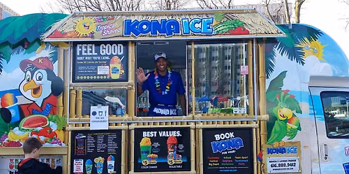Kona Ice at Woodchip Campground