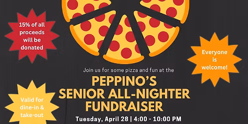 Peppino's Senior All-Nighter Fundraiser