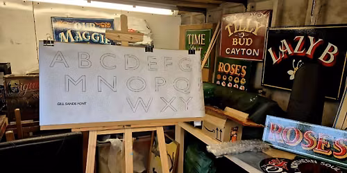 An Introduction to Signwriting, A 2 day workshop \u00a3160-  DAY 1