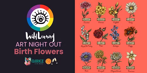 Paint Your Birth Flower (ART NIGHT OUT)