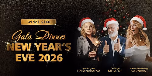 New Year\u2019s Eve Gala Dinner with Valeriy Meladze, Albina Dzhanabaeva and Ekaterina Varnava