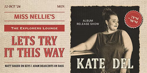 Kate DeL's Album Release Concert