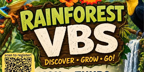 FREE VBS! 4 years old - 5th grade 