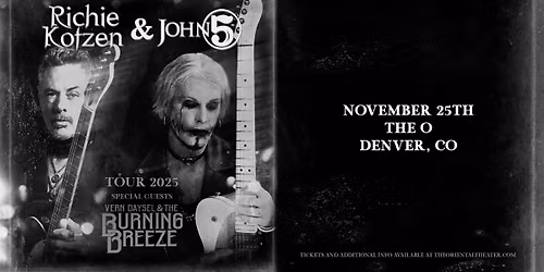 Richie Kotzen + John 5 | Denver, CO