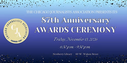 CJA's 87th Anniversary Awards Ceremony