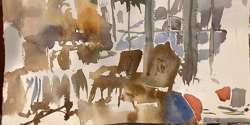 Akvarel. Sommerkursus. Erik Reinert