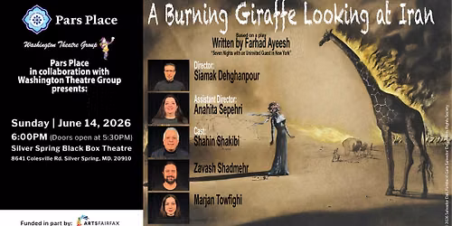 Theater Performance: A Burning Giraffe Looking at Iran