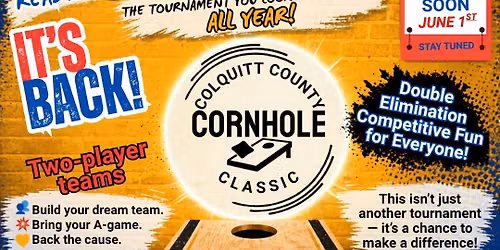 2nd Annual Colquitt County Cornhole Classic