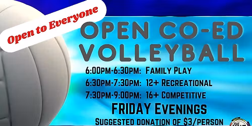 Friday Night Co-ed Volleyball