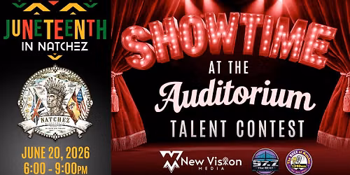 June 20 \u2022 It's Showtime At The Auditorium! Talent Contest