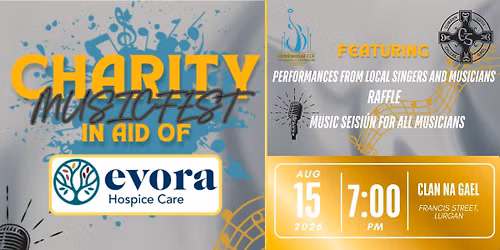 Charity MusicFest in aid of Evora Hospice Care