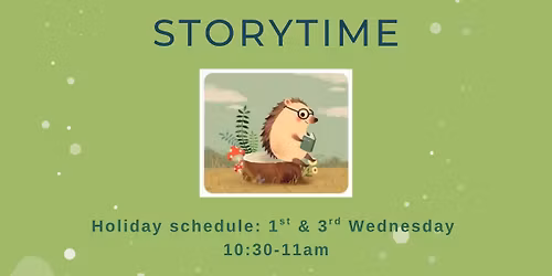 Hello! Storytime