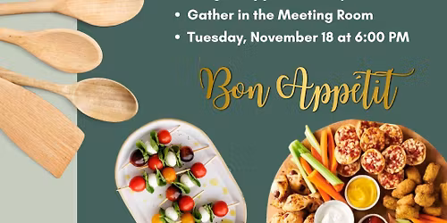 November Cookbook Club: Appetizers!