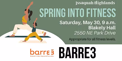Spring into Fitness: Barre3