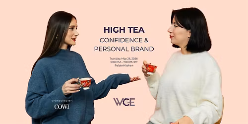 Confidence and Personal Brand - High Tea Networking Event