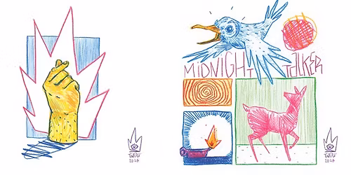 LES SOIREES DE LA CAB' 001 : MIDNIGHT TALKER \/\/ vernissage \\\\