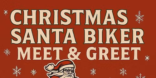 Biker Santa meet and greet