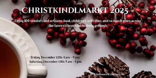 2025 Christkindlmarkt at Dills Tavern 