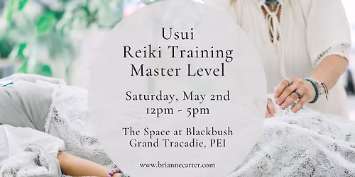 Usui Reiki Training Master Level