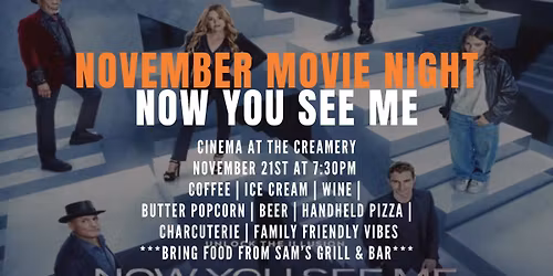 Movie Night: Now You See Me