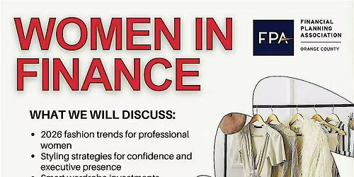 Women in Finance | Financial Planning Association - Orange County