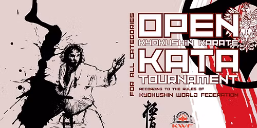OPEN KYOKUSHIN KARATE KATA TOURNAMENT - WIELICZKA 2026